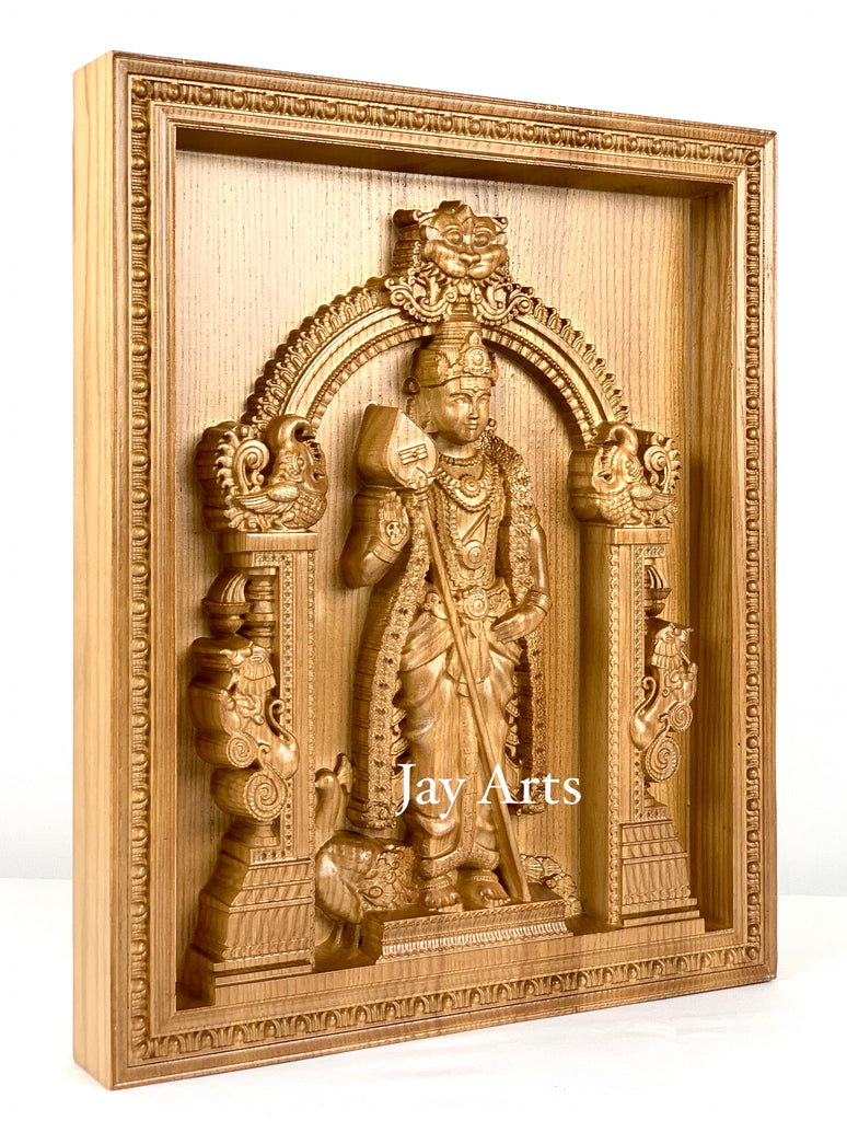 Lord Karthikeya, Muruga, Skanda Wood panels, Hindu God Wood ...