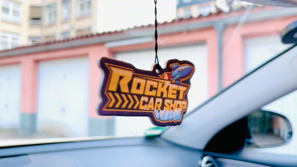 Autoduft rocket bubble gum lufterfrischer für Fahrzeug pkw