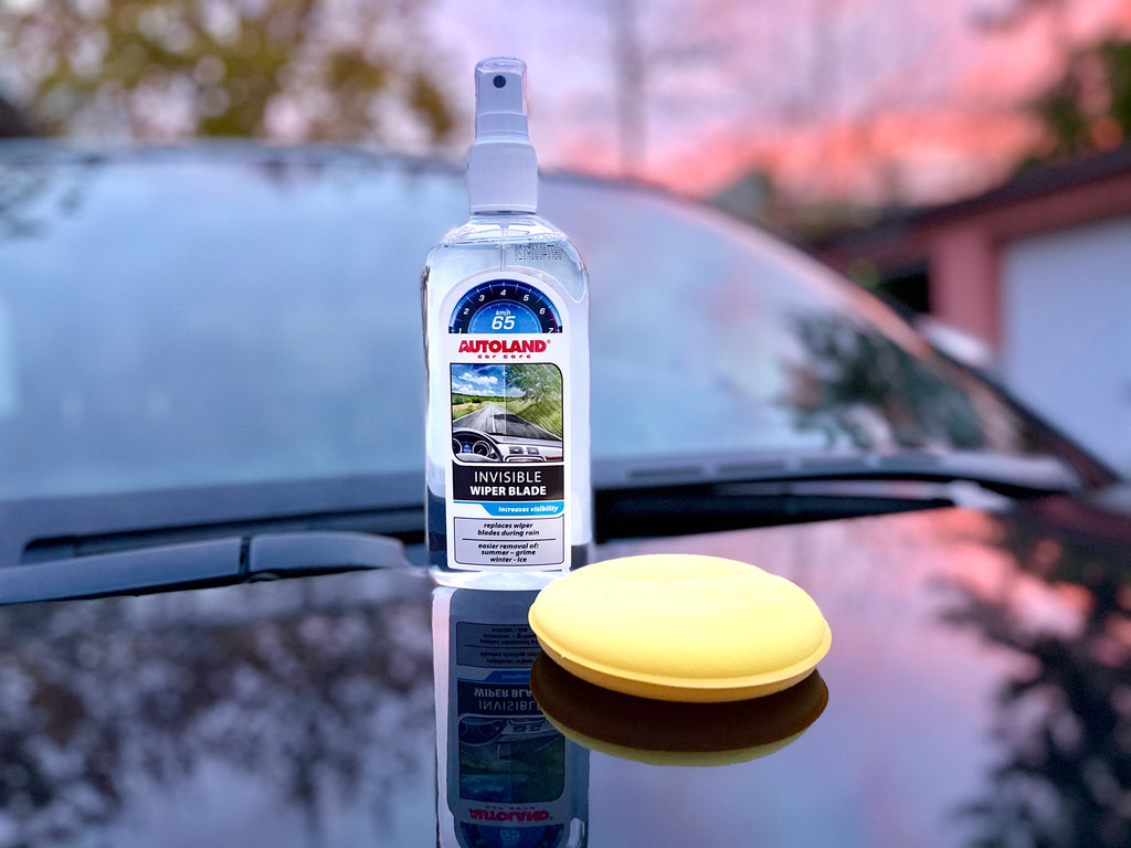carron Anti-Rain Regenabweiser Profi-Set Autoscheibe Lotuseffekt  Glasversiegelung Reiniger + Abperleffekt Versiegelung