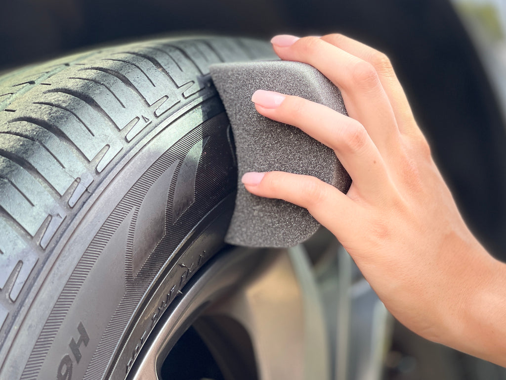 Reifen applikator schwamm Reifenglanzspray Reifenpflege für Auto Fahrzeuge