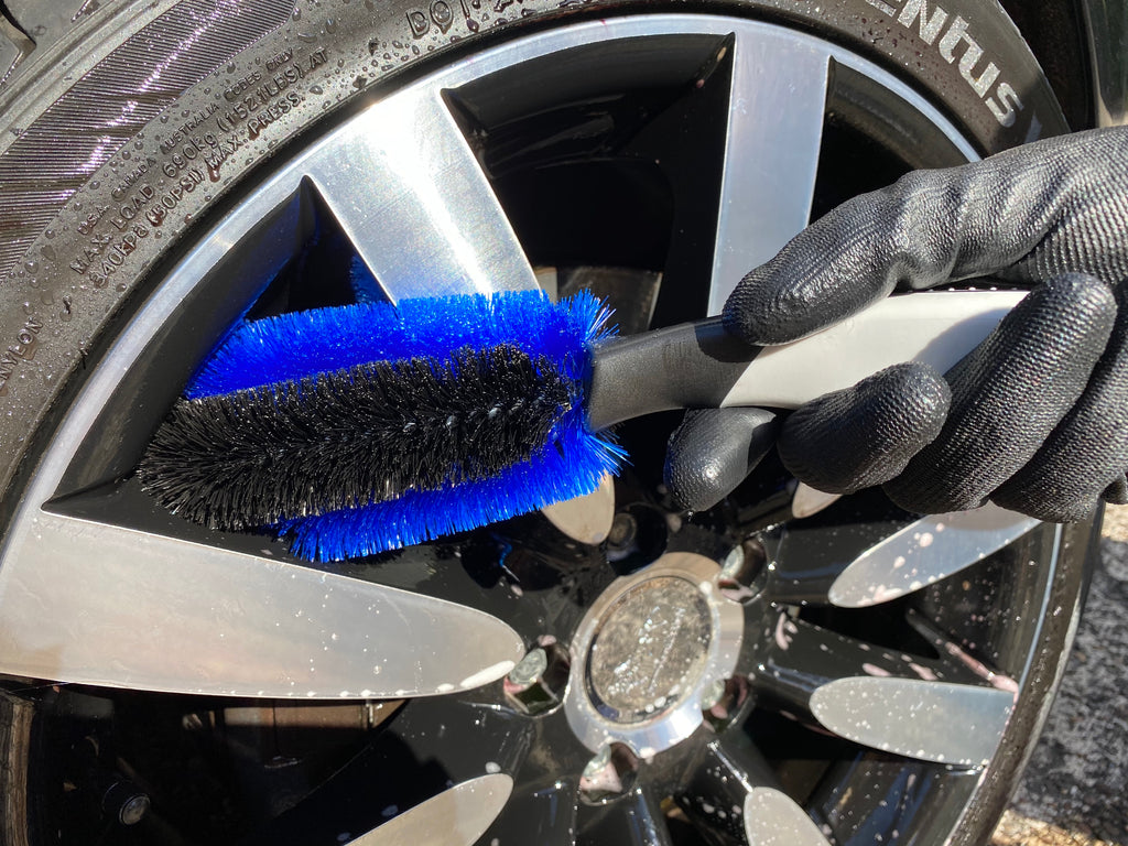Felgenbürste für auto radbürste Felgenreinigen alufelgen radbolzen autowaschen felgenreiniger