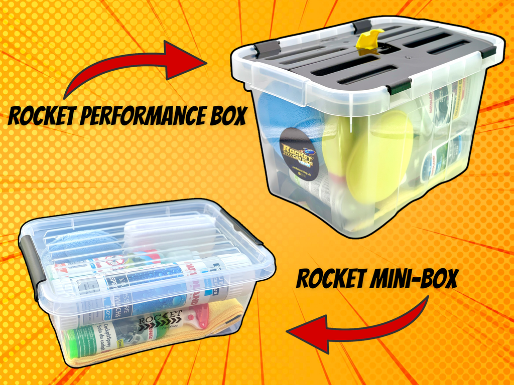 Car care set: Rocket Premium Box 22 pieces