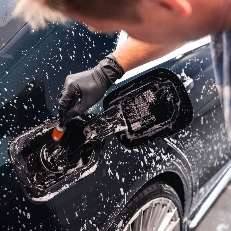 Aspthoyu 2 Stück Auto Detailing Bürsten Set Reinigung Pinsel Set Auto  Detail Reinigungsbürsten Auto Detail Bürste für Auto Innenraum und  Autopflege