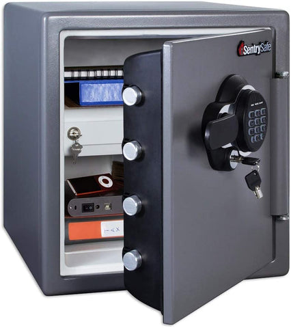 Is a fireproof safe worth it? Sentry Safe SentrySafe Waterproof and Fireproof Safe Box for Home SFW123GDC