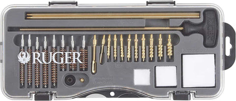 Allen Ruger Rifle & Handgun Cleaning Kit, Multi-caliber .40, .45 ACP, .357, 9mm, .30, .284, 7mm, .270, .25, .243 & .22 Caliber Rifle or Handgun