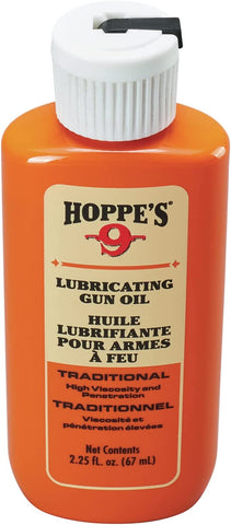 HOPPE'S No. 9 Lubricating Oil, 2-1/4 oz. Bottle