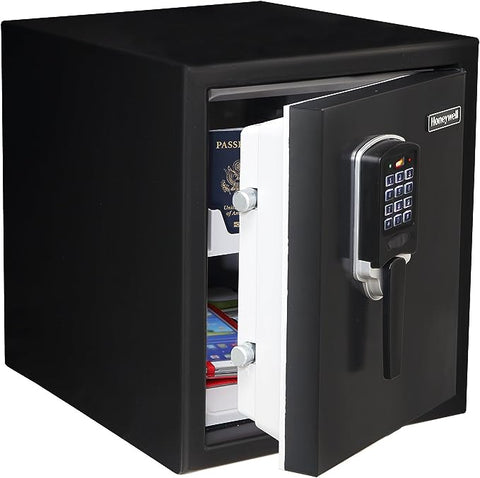 Honeywell 2 Hour Fireproof 8 Hour Waterproof Fire Safe with All Steel Exterior, Medium, 2605