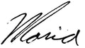 Maria Calabrese signature