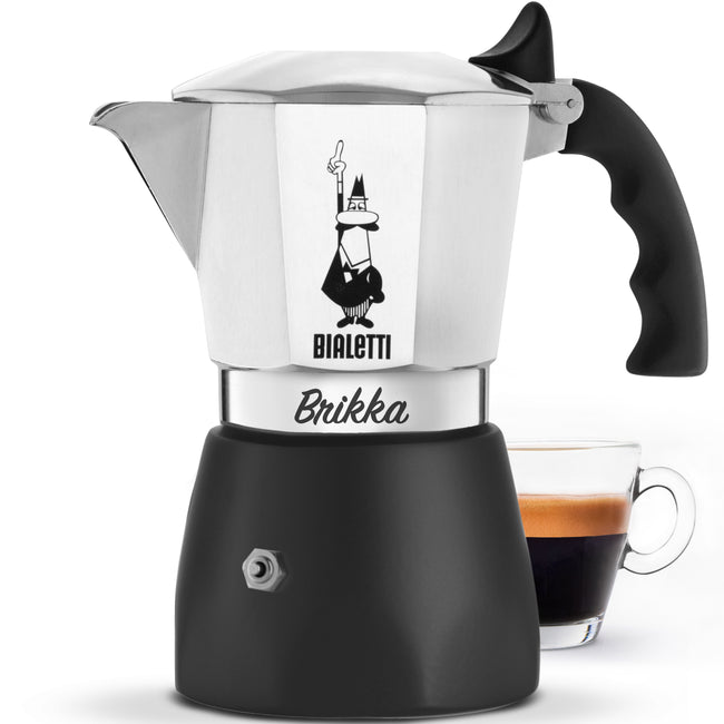 Bialetti Brikka 4杯摩卡壶与高压阀