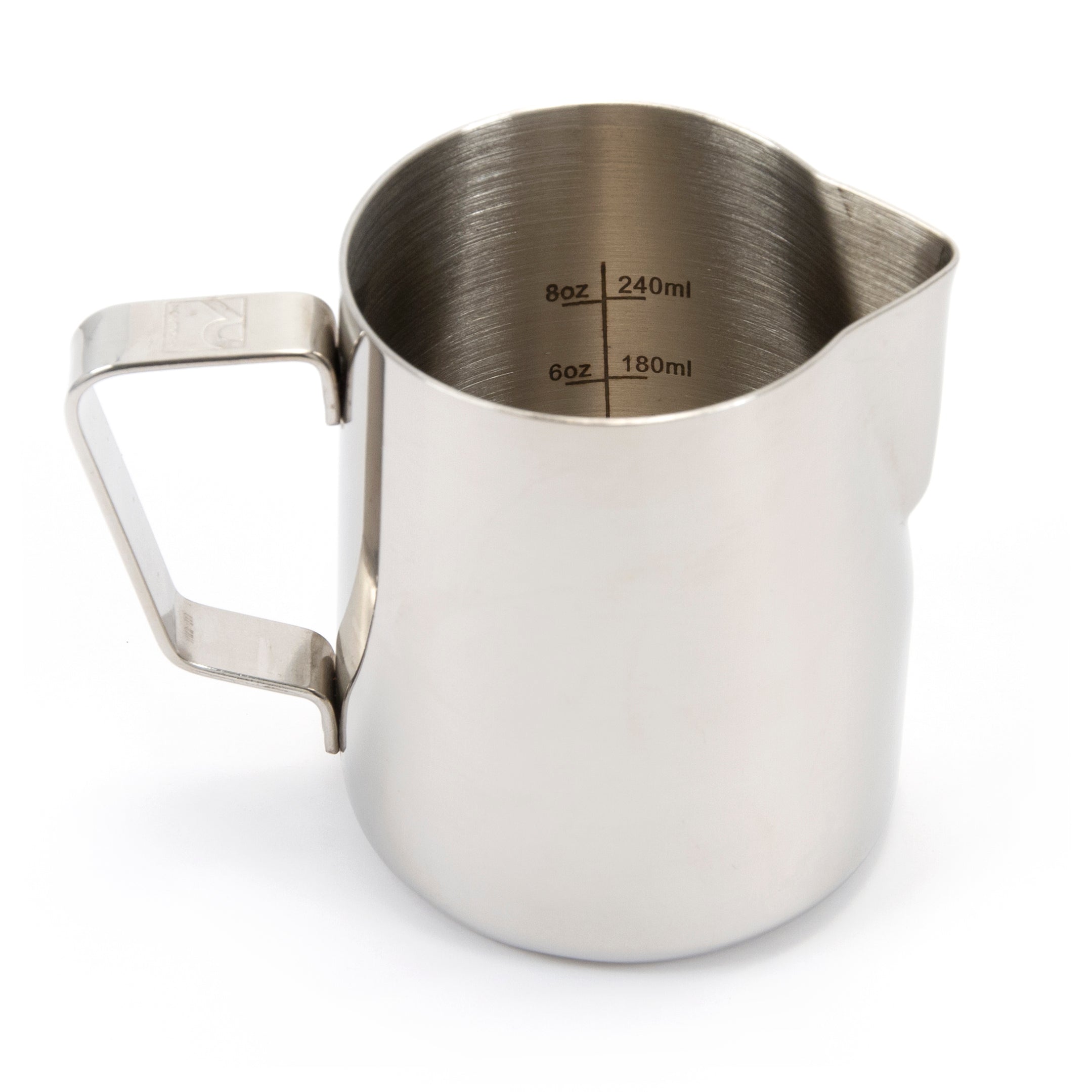Revolution Stainless Steel Steaming Pitcher - 12 oz - Whole Latte Love
