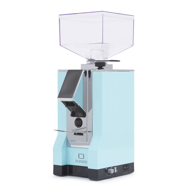 Eureka Mignon Silenzio Espresso Grinder in Tiffany Blue