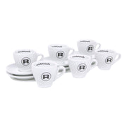 Lavazza Logo Espresso Cup and Saucer Set – Whole Latte Love