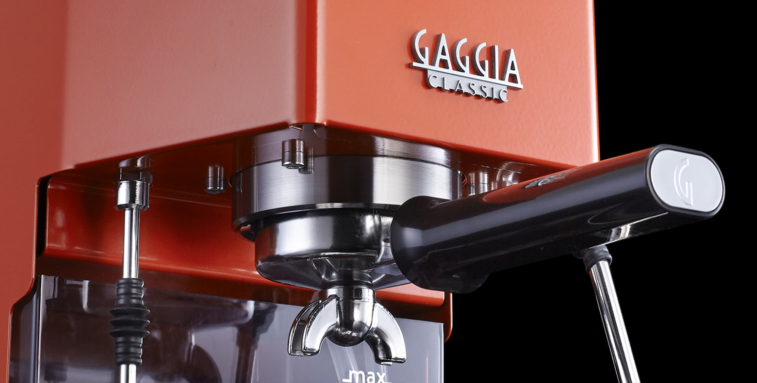 Gaggia Pro Espresso Machine in Lobster Red – Whole Latte Love