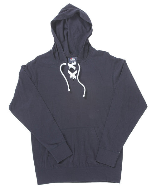 blank hockey sweatshirts with laces