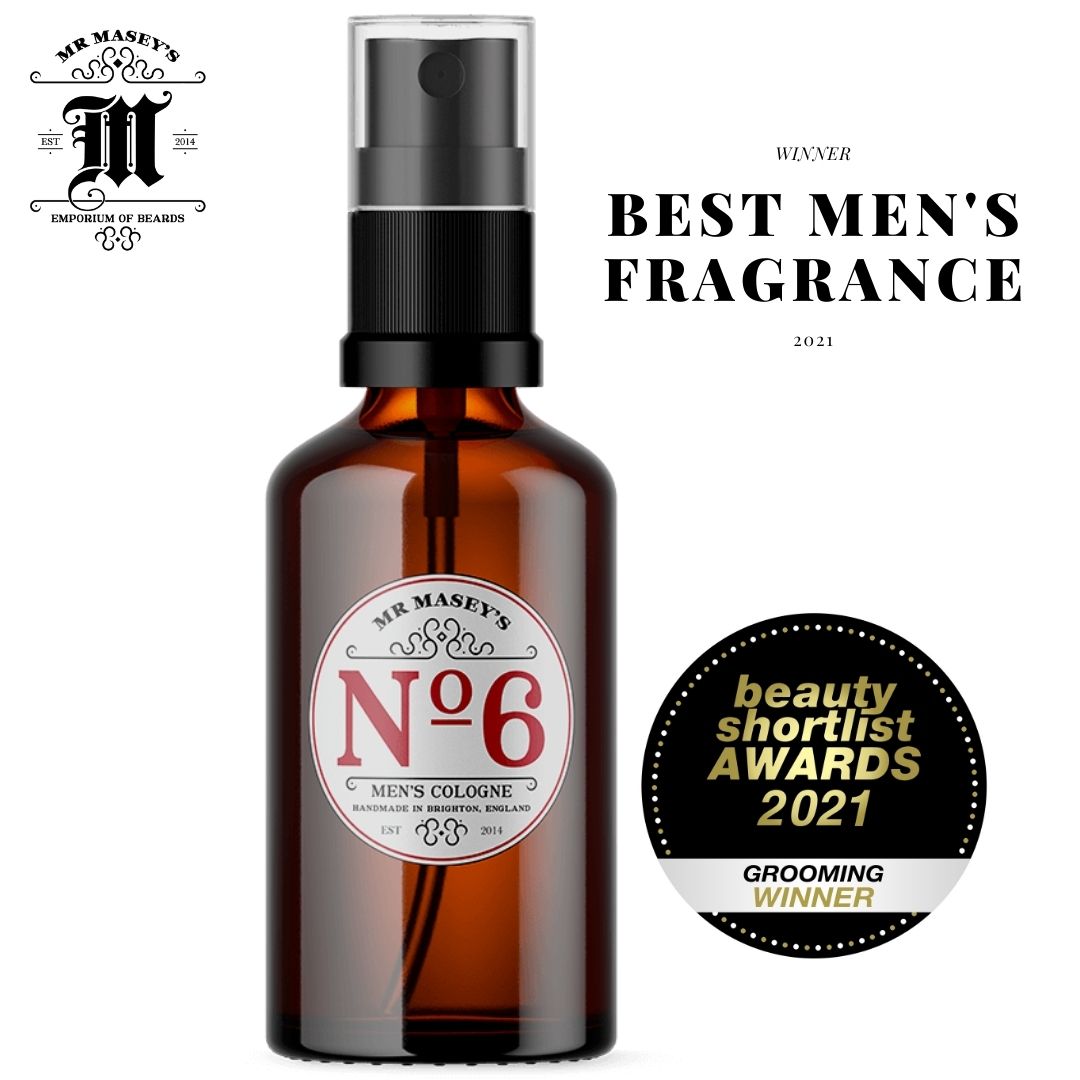 Best Men's Fragrance No.6 Cologne Beauty Shortlist Awards 2021 Grooming Winner