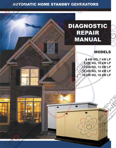 Generac Service & Diagnostic Repair Manuals – Gentek Power Generac Parts