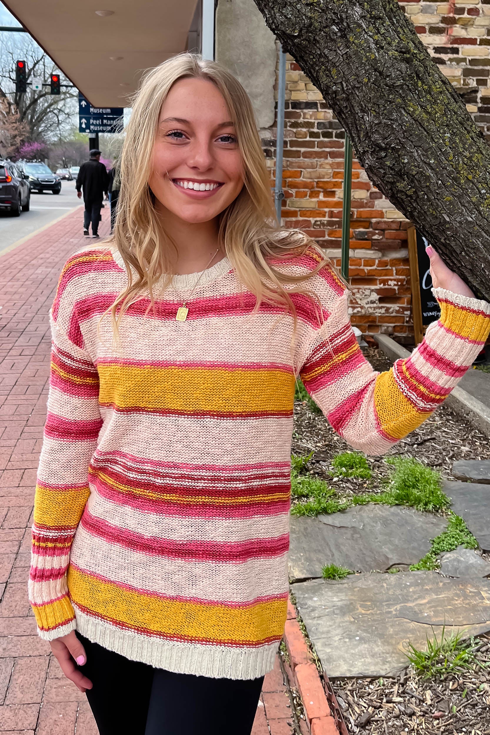 Summer Stripes Sweater