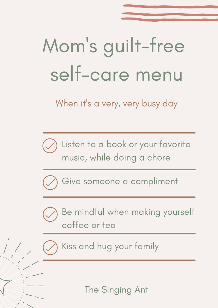 self-care für mütter