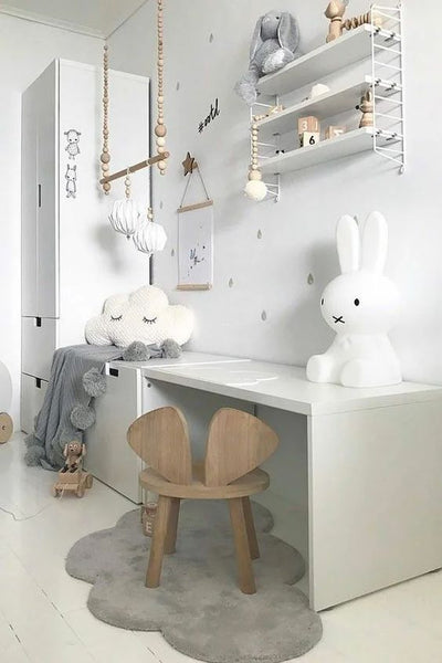 kids interior styling desk corners