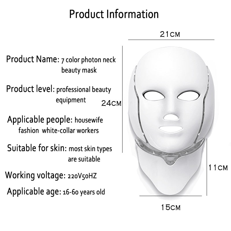 Collagenius collagen therapy led facial mask