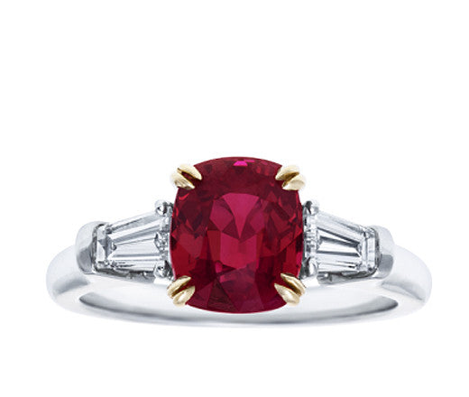 diamond cut ruby