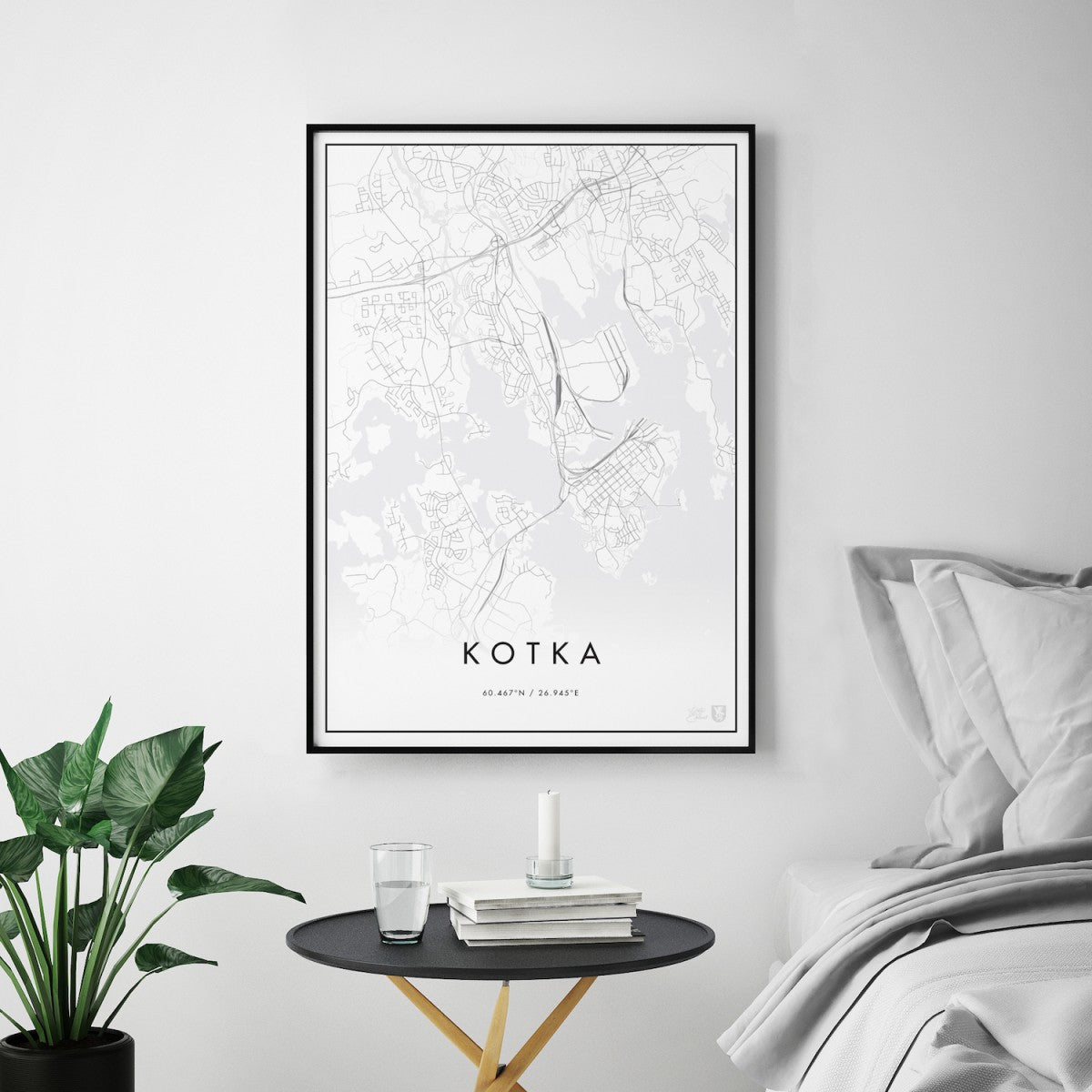 Kotka - Karttajuliste vain 24,95€