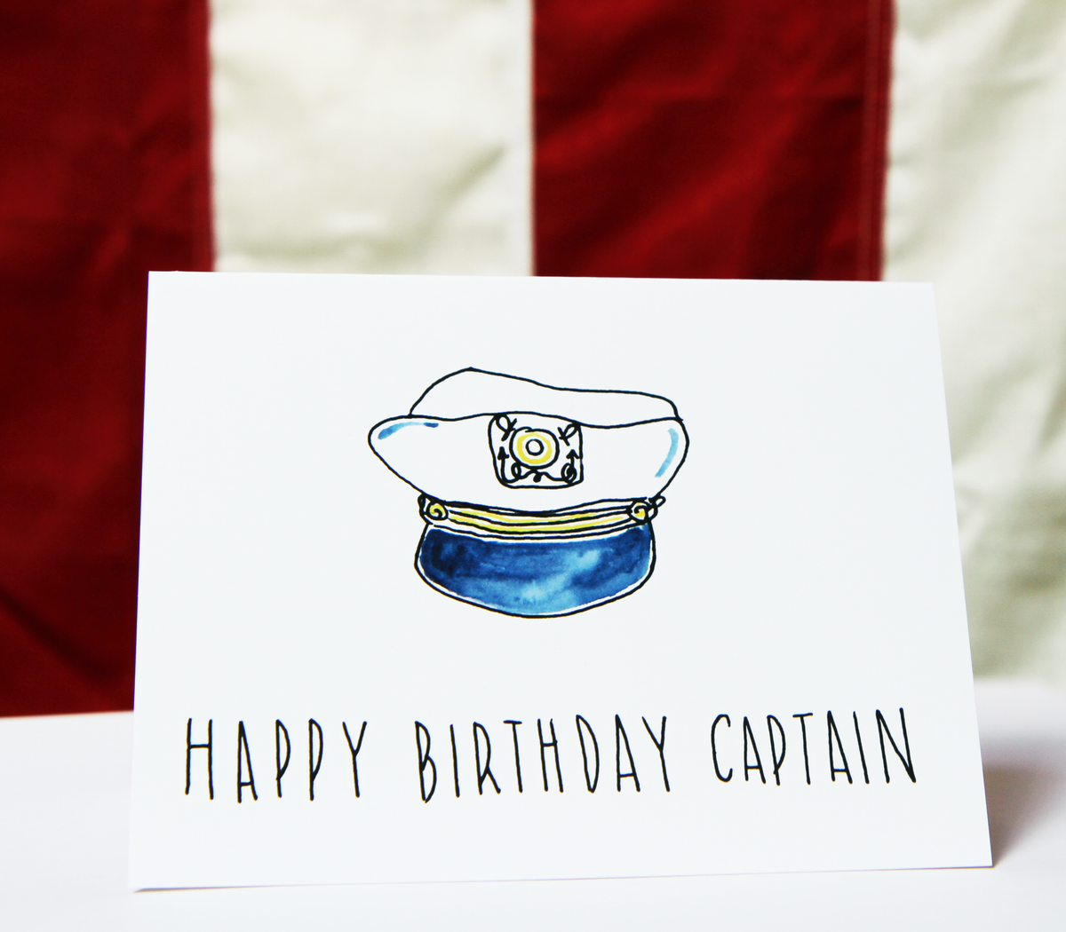 Happy Birthday Captain Card – The Wharf Market