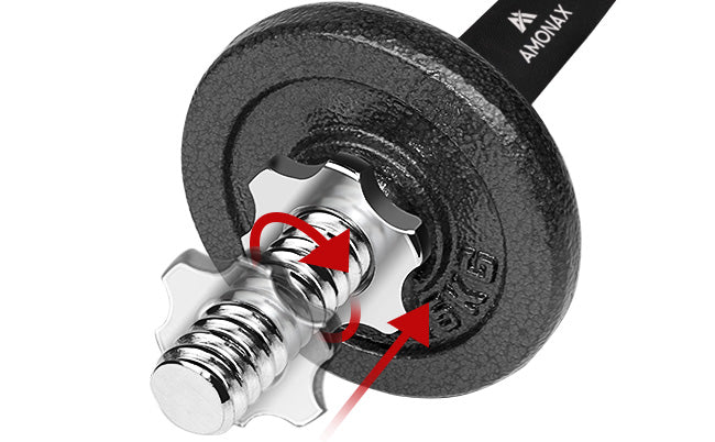 adjustable dumbbells 30kg - spinlock