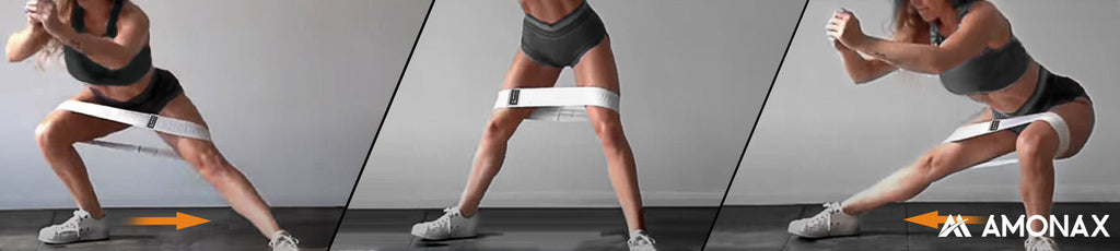 fabric resistance bands for glute training