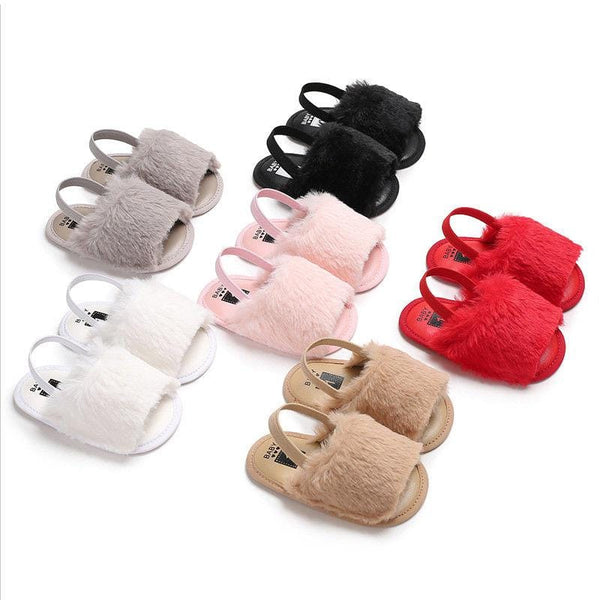 baby fuzzy slides