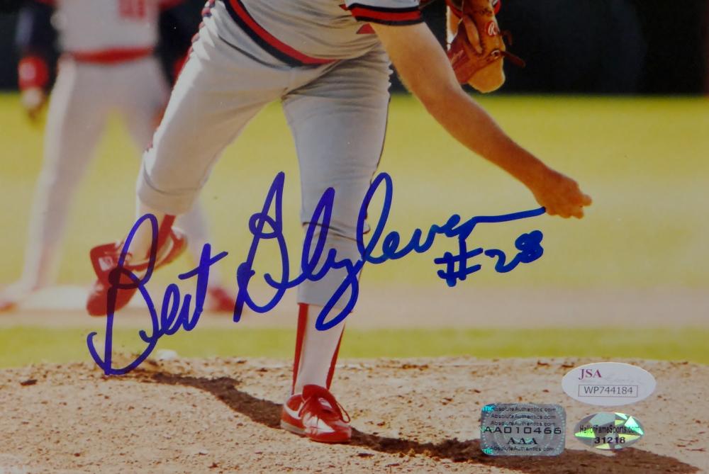 Signed Bert Blyleven Picture - 8x10
