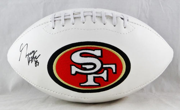 George Kittle Autographed San Francisco 49ers Logo Football