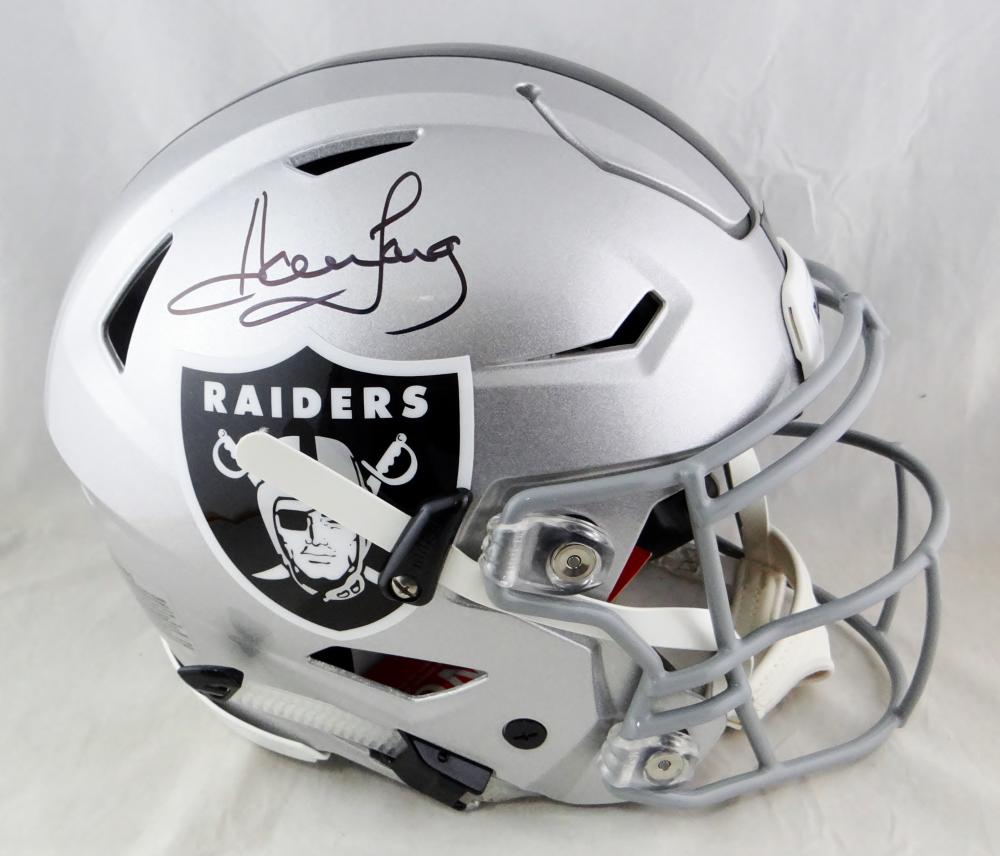 howie long signed helmet