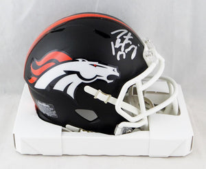 Vic Fangio Signed Denver Broncos Mini Helmet Autographed