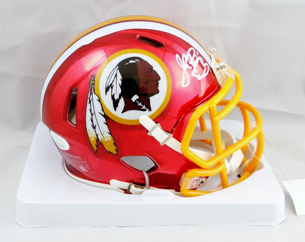 john riggins signed helmet