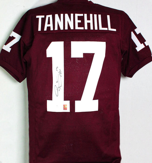 Ryan Tannehill Autographed Maroon College Style Jersey- JSA W Auth *1 – The  Jersey Source