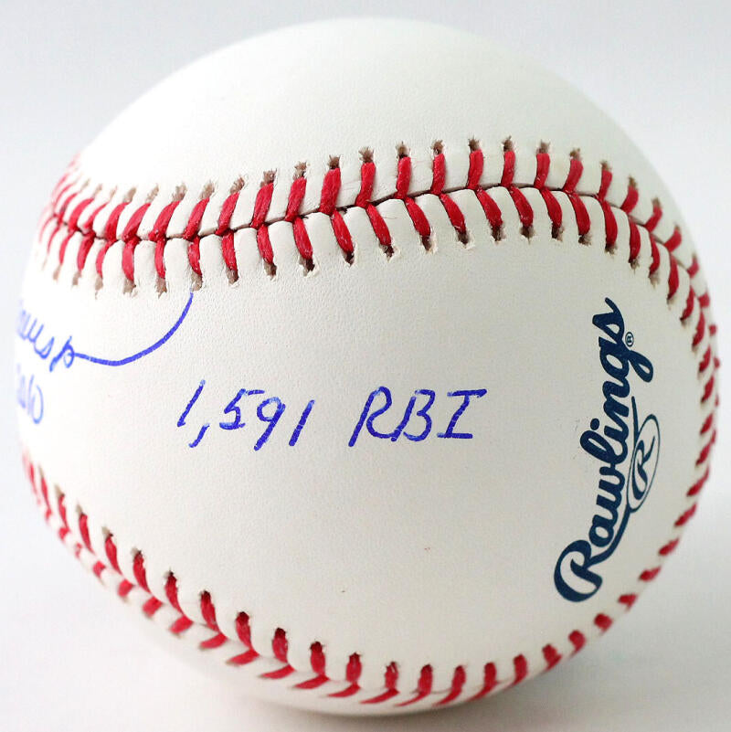 ANDRE DAWSON Signed Autographed Rawlings Official National League Baseball  HOF