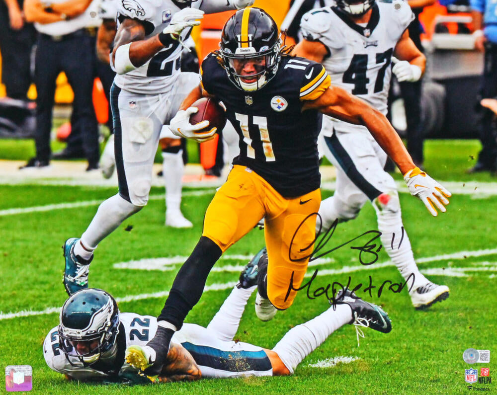 Chase Claypool Autographed Steelers 16x20 FP Photo w/ Mapletron - Beck –  The Jersey Source