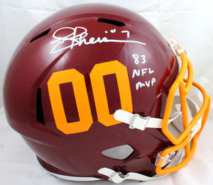 Joe Theismann Autographed Signed Jersey with 83 MVP - Beckett Authentic 
