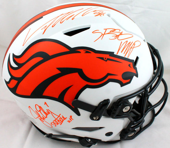 Von Miller Autographed Buffalo Bills F/S Flash Speed Authentic Helmet- –  The Jersey Source