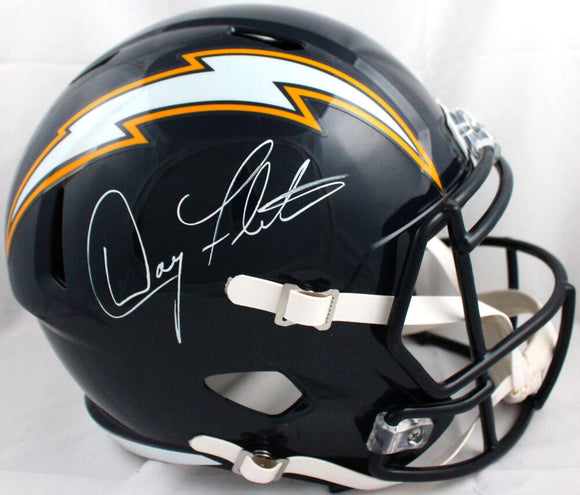 Doug Flutie Autographed New England Patriots Flash Replica Full-Size  Football Helmet - BAS (White Ink)