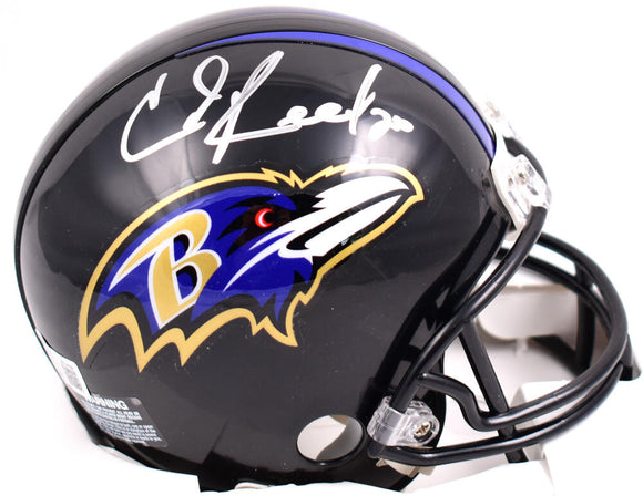 Ed Reed Autographed Baltimore Ravens Mini Helmet - Beckett W Hologram – The  Jersey Source