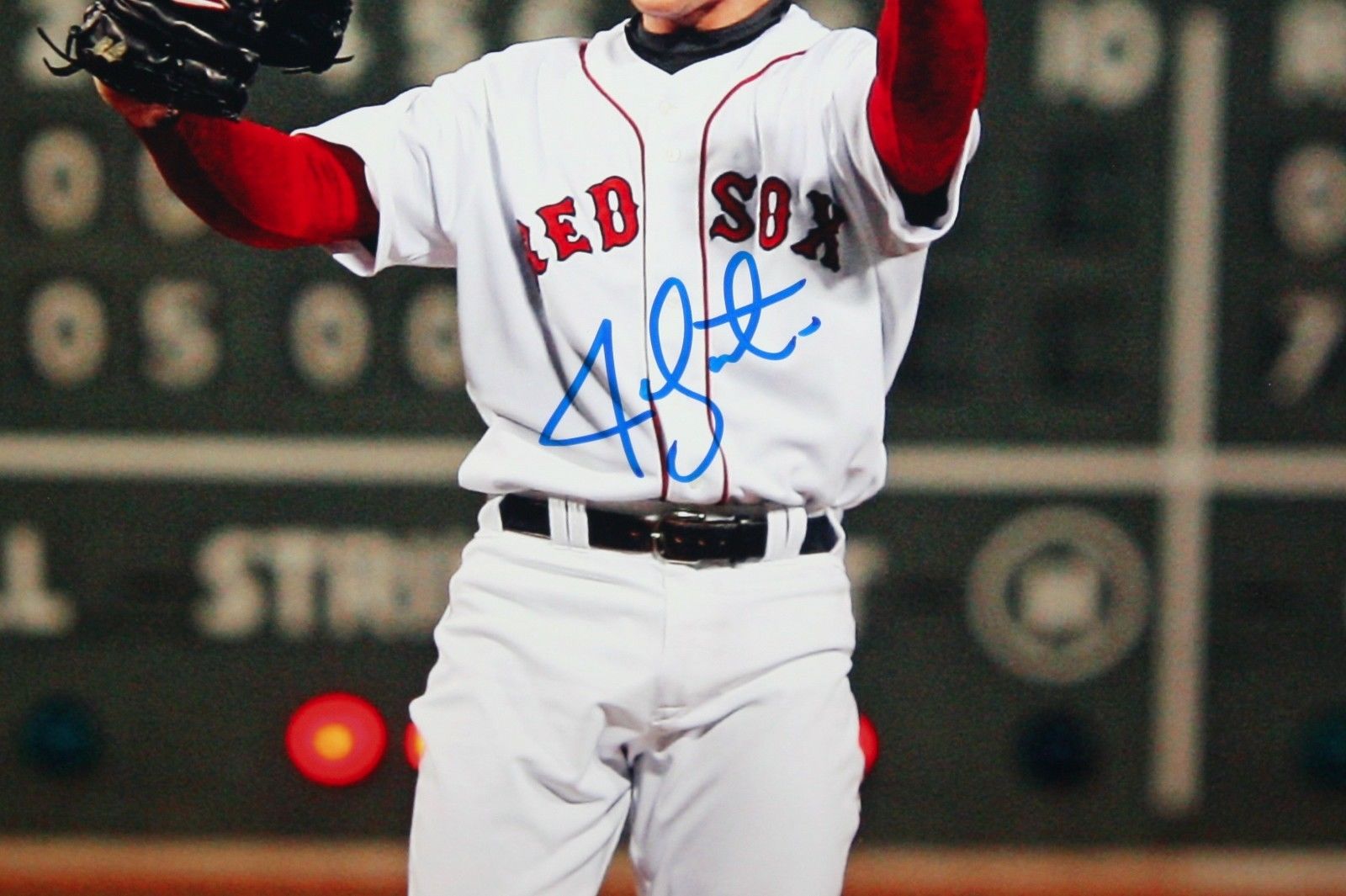 Jon Lester JSA Cert Signed 8x10 Photo Autograph