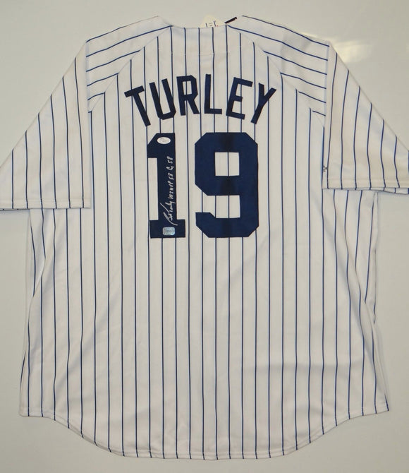 Bob Turley Signed New York Yankees Pinstriped Home Jersey (JSA COA) Si –  Super Sports Center