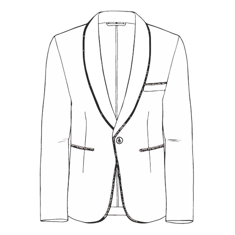 Men's Luxury Blazers | Unique Beach Blazer | 209 Mare Collections