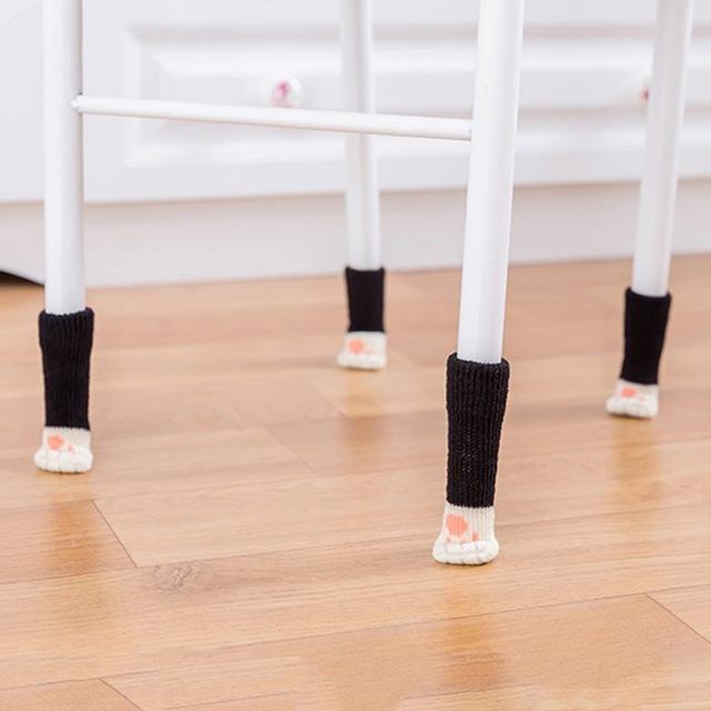 Table Legs Cover Chair Leg Socks Floor Protectors Furniture Non