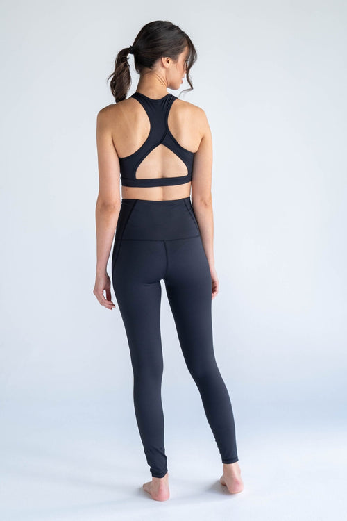 Black Sports Bra - Anam Activewear