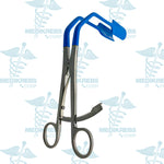 Kogan Endocervical Specula Lateral with ratchet and blue Teflon blades 28 cm