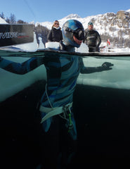 Anna Karina Freediving Kaluna icediving