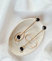 Noir Mismatch Earrings - Your Go to Design for Every Party